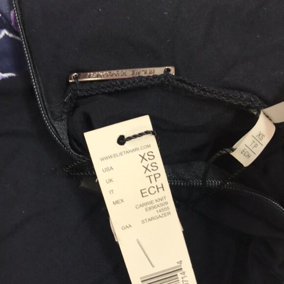 Elie Tahari Carrie Mock-Neck Sheer Blouse - Picture 10 of 10